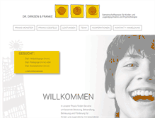 Tablet Screenshot of dirksenfranke.de
